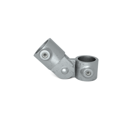 Buiskoppeling Scharnierstuk enkel 33,7 mm - vooraanzicht buiskoppeling (Steigerbuisstunter.nl)