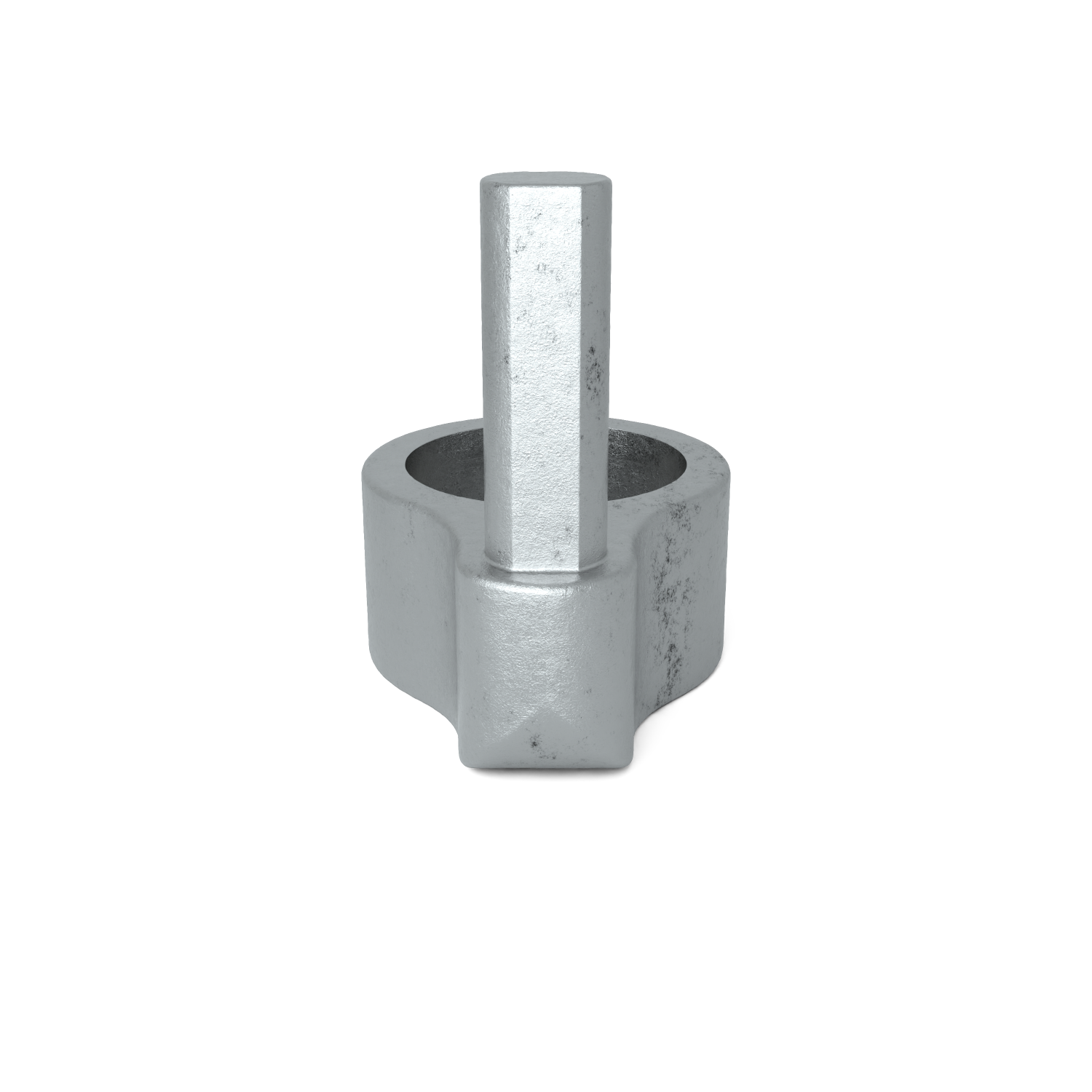 Buiskoppeling Scharnierpen 48,3 mm - zijaanzicht buiskoppeling (Steigerbuisstunter.nl)