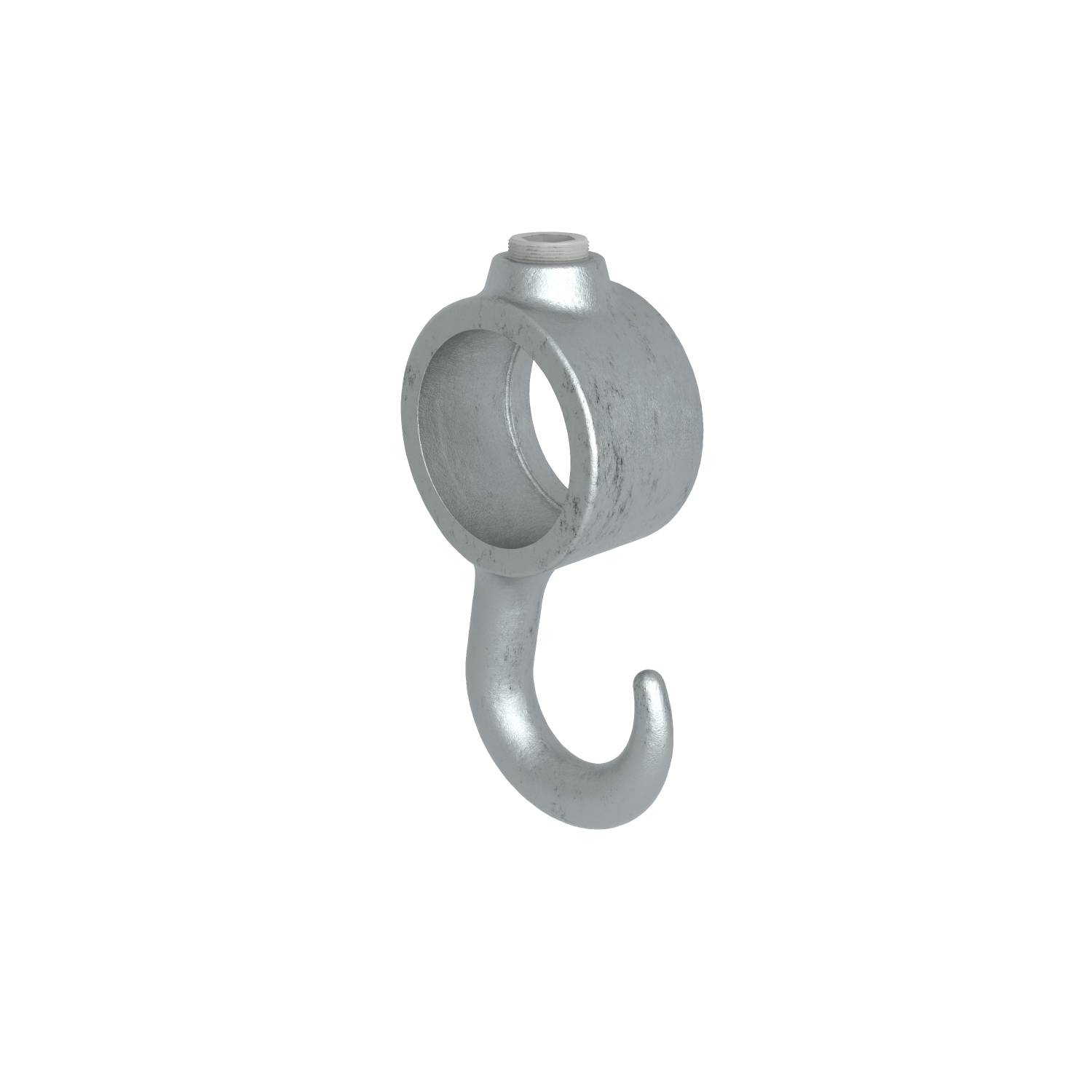 Buiskoppeling Kapstokhaak 33,7 mm - vooraanzicht buiskoppeling (Steigerbuisstunter.nl)