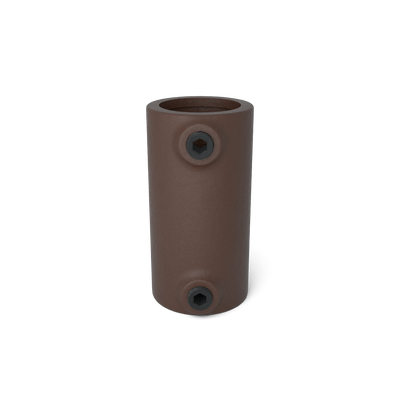 Buiskoppeling Koppelstuk vintage 33,7 mm - vooraanzicht buiskoppeling (Steigerbuisstunter.nl)