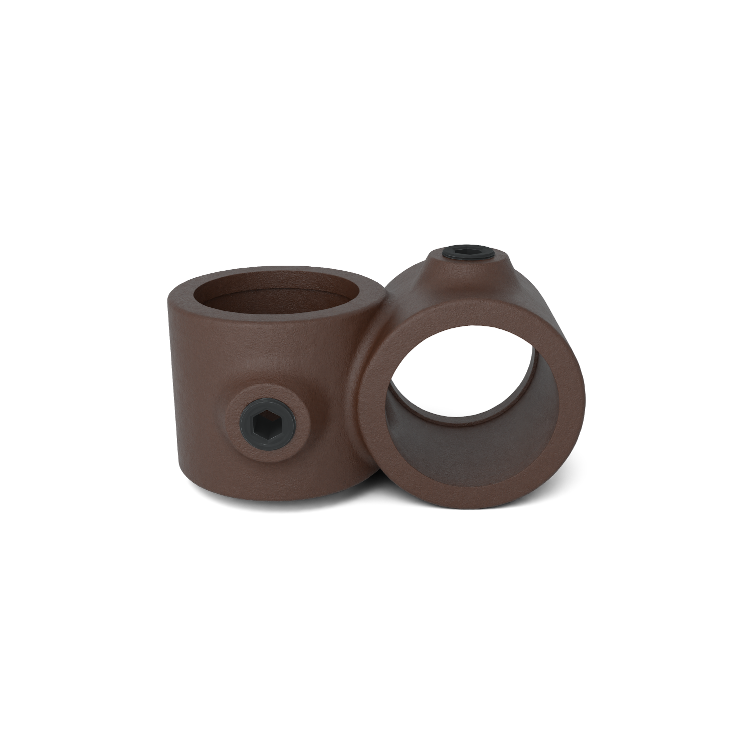 Buiskoppeling Kruisstuk 90º vintage 33,7 mm - vooraanzicht buiskoppeling (Steigerbuisstunter.nl)