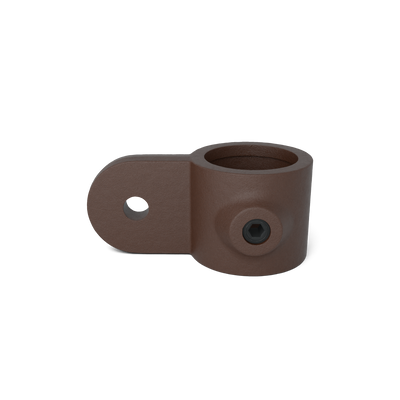 Buiskoppeling Oogdeel Scharnierstuk vintage 33,7 mm - vooraanzicht buiskoppeling (Steigerbuisstunter.nl)