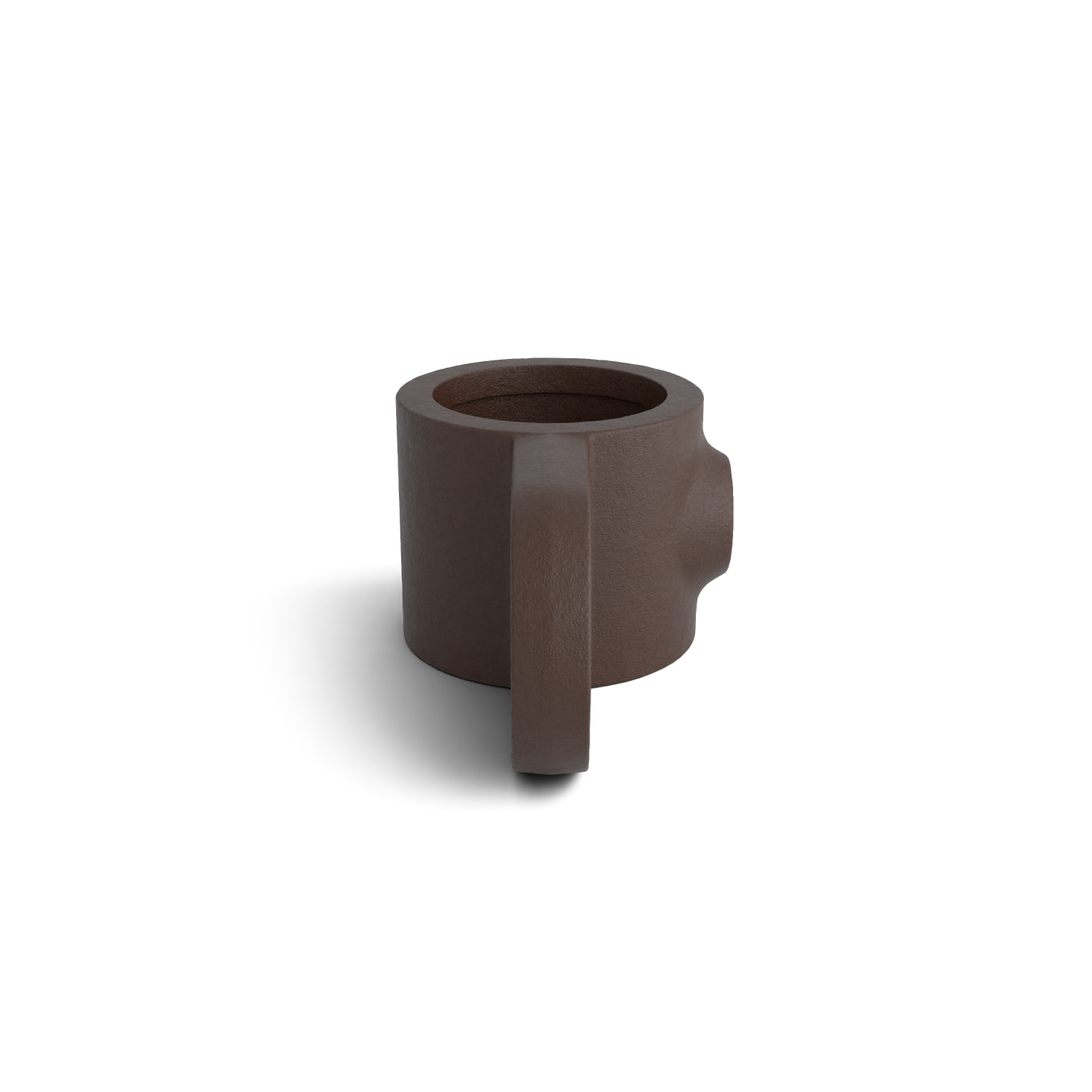Buiskoppeling Oogdeel Scharnierstuk vintage 33,7 mm - zijaanzicht buiskoppeling (Steigerbuisstunter.nl)