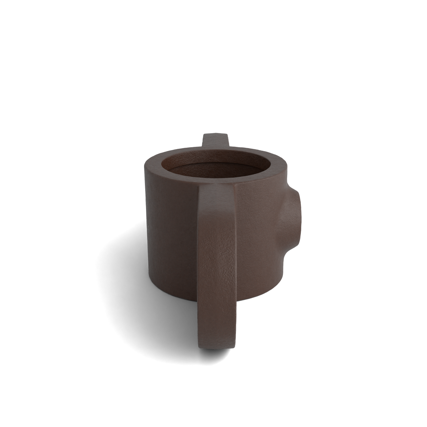 Buiskoppeling Oogdeel dubbel scharnierstuk 180º vintage 33,7 mm - zijaanzicht buiskoppeling (Steigerbuisstunter.nl)