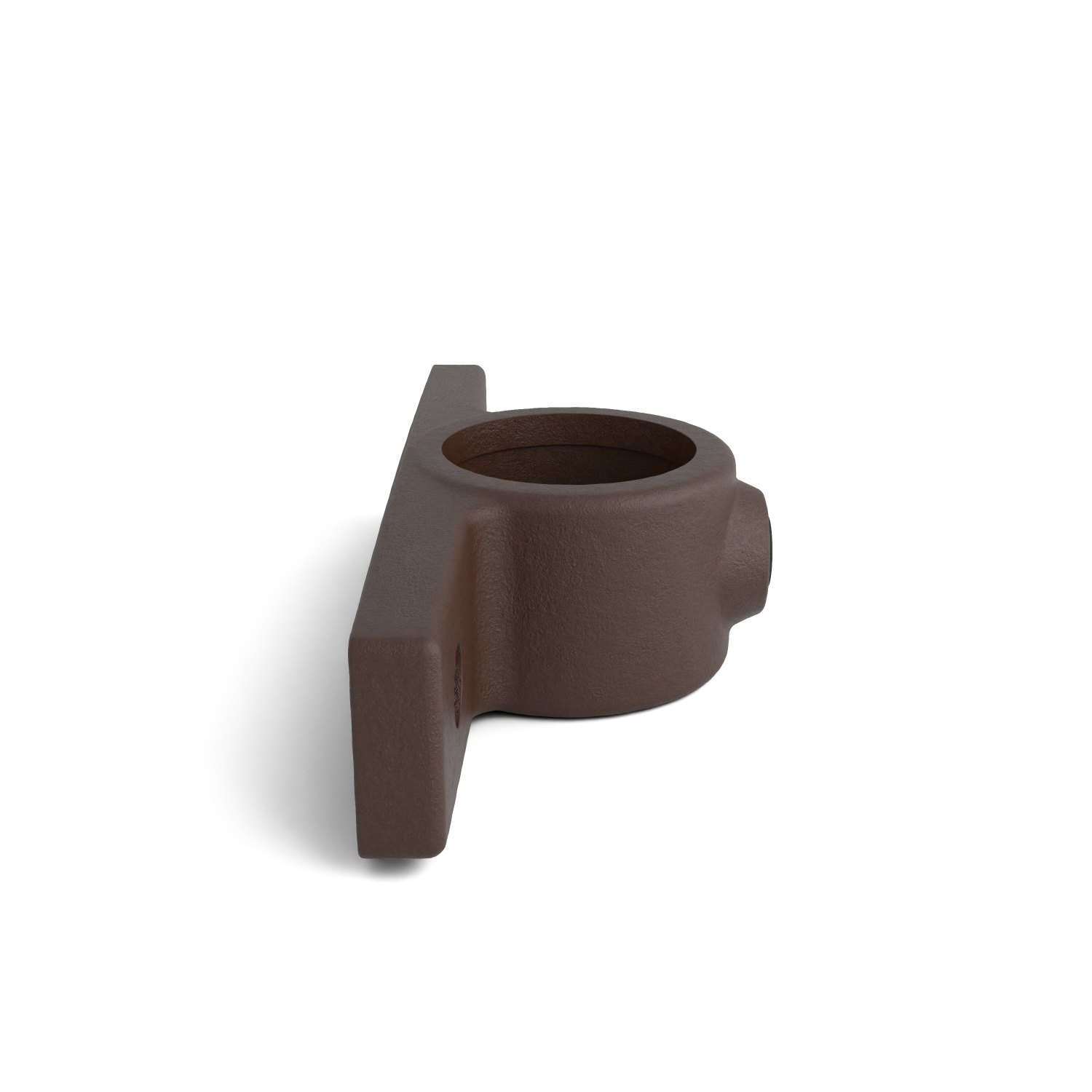 Buiskoppeling Bevestigingsring dubbel vintage 26,9 mm - zijaanzicht buiskoppeling (Steigerbuisstunter.nl)