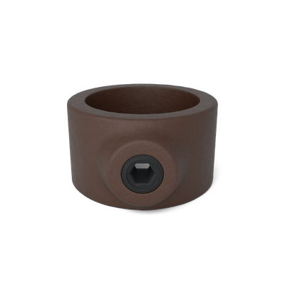 Buiskoppeling Borgring vintage 26,9 mm - vooraanzicht buiskoppeling (Steigerbuisstunter.nl)