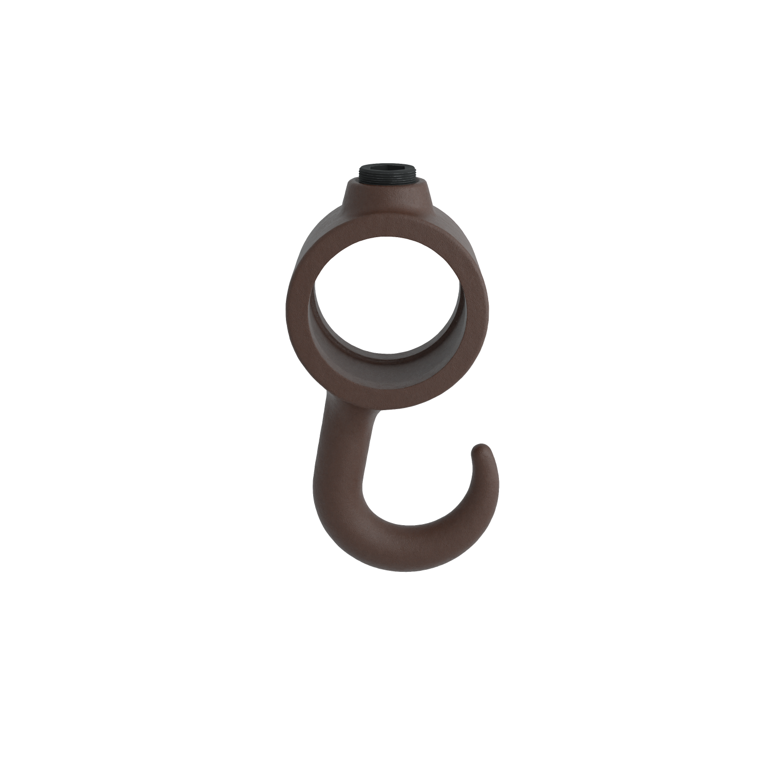 Buiskoppeling Kapstokhaak vintage 33,7 mm - zijaanzicht buiskoppeling (Steigerbuisstunter.nl)