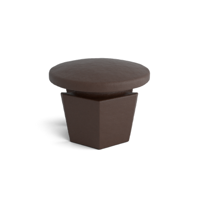 Buiskoppeling Afdekdop metaal vintage 26,9 mm - vooraanzicht buiskoppeling (Steigerbuisstunter.nl)