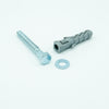 Bout M6x50 met ringen en pluggen (10 stuks)