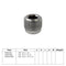 Stelschroef tbv 26,9-33,7 mm technische tekening