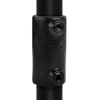 Koppelstuk zwart 48,3 mm