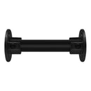 Voetplaat met inleg zwart (set) 26,9 mm - Buiskoppelingen - 
