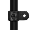 Oogdeel Scharnierstuk zwart 48,3 mm